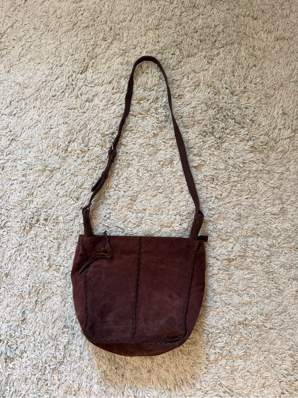 The Sak Boho Crossbody in Suede